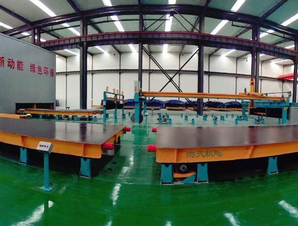 山东客户PC生产线现场