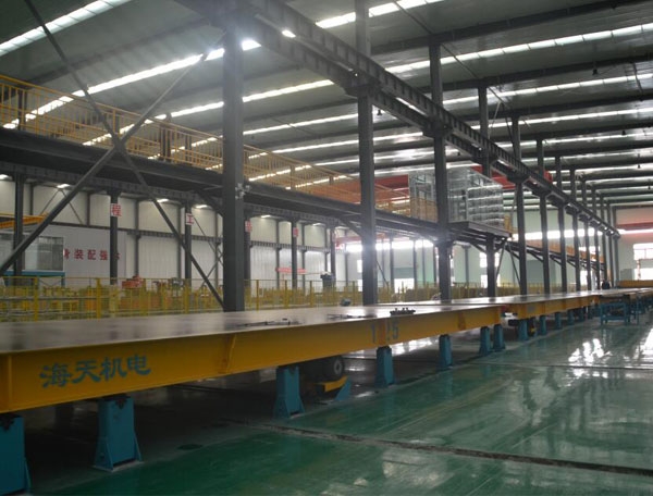 新疆客户PC生产线现场