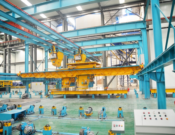 山东客户PC生产线现场