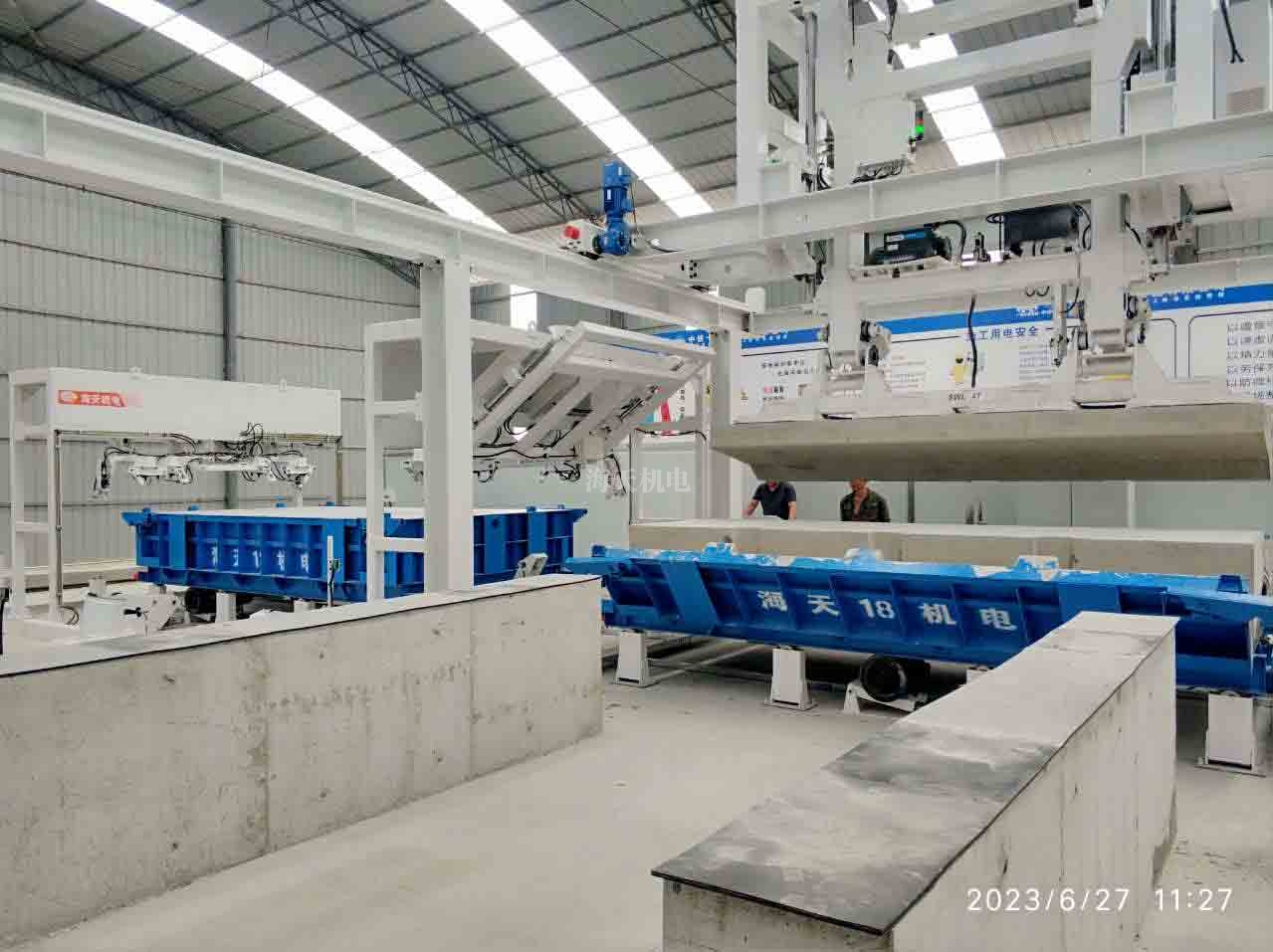 新泽西护栏生产线