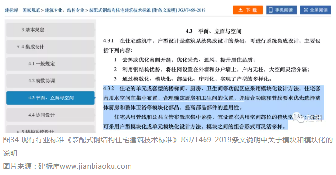 干货!论装配式建筑设计标准化 ——模块化