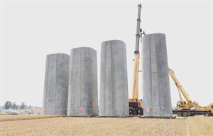  风电塔筒落地页