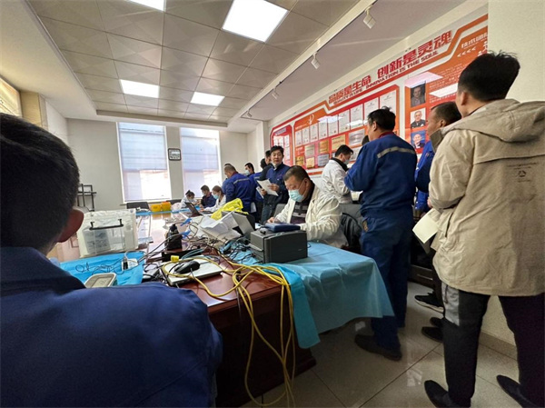 海天机电科技公司以实际行动关爱员工身体健康