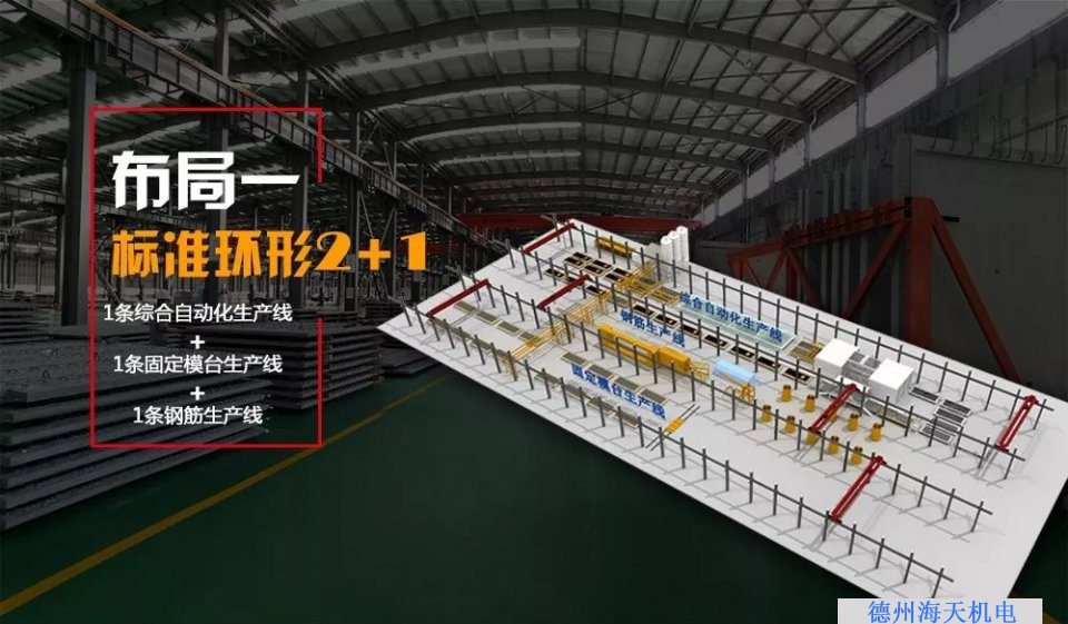 PC构件生产线如何布局？海天带您全方位解读6种典型布局